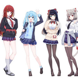 This is a pixiv picture whose title is アクスタ用の絵③.