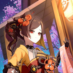 This is a pixiv picture whose title is 千织.