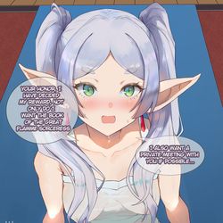 This is a pixiv picture whose title is Frieren part 1.