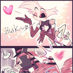 This is a pixiv picture whose title is ハスエン.