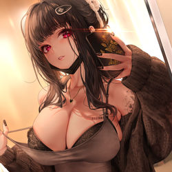 This is a pixiv picture whose title is D.