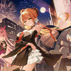 This is a pixiv picture whose title is Fashion Week.
