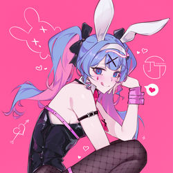 This is a pixiv picture whose title is ラビットホール.