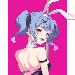 This is a pixiv picture whose title is ラビットホール.