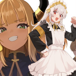 This is a pixiv picture whose title is ミリオン商会.