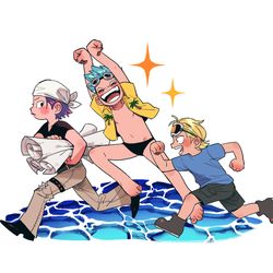 This is a pixiv picture whose title is わんぴろぐ2.