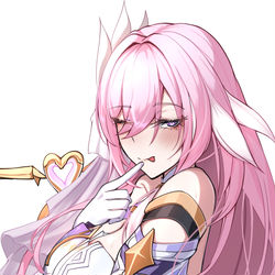 This is a pixiv picture whose title is うっかり見惚れちゃだめよ？.