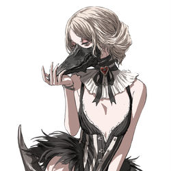 This is a pixiv picture whose title is 🦢.