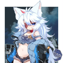 This is a pixiv picture whose title is OC.