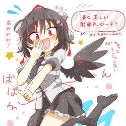This is a pixiv picture whose title is 天才ジャーナリスト文ちゃん参上！.
