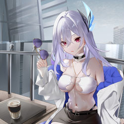 This is a pixiv picture whose title is 斯柯克skirk  约会.