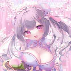 This is a pixiv picture whose title is こちら当店からのサービスです🍑🌸.