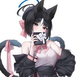 This is a pixiv picture whose title is 💙.