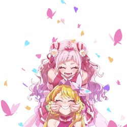 This is a pixiv picture whose title is キュアバタフライ　キュアエール.