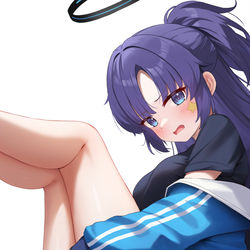This is a pixiv picture whose title is yuuka.