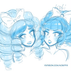 This is a pixiv picture whose title is Prissy Sissy Makeover!.