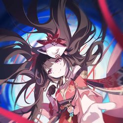 This is a pixiv picture whose title is 花火.