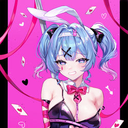 This is a pixiv picture whose title is ラビットホール.