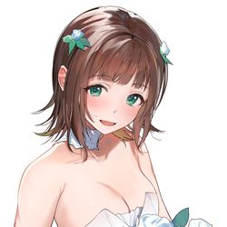 This is a pixiv picture whose title is wedding♡.