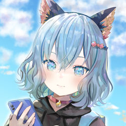 This is a pixiv picture whose title is 落描きうちの子男の娘.