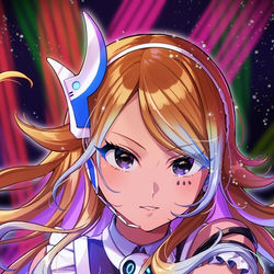 This is a pixiv picture whose title is V/S. 愛依.