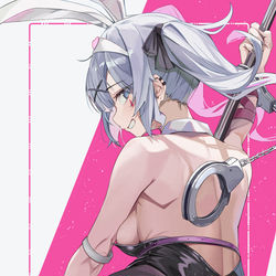 This is a pixiv picture whose title is 兔子洞.