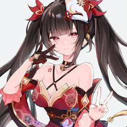 This is a pixiv picture whose title is 花火ちゃん.