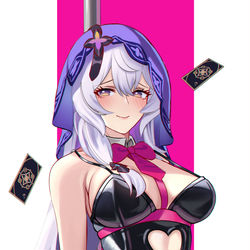 This is a pixiv picture whose title is Black Swan Rabbit hole.