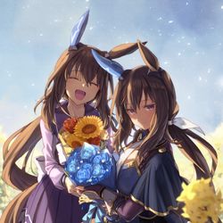This is a pixiv picture whose title is アドマイヤベガ.