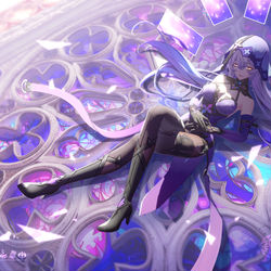 This is a pixiv picture whose title is 黑天鹅.