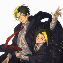 This is a pixiv picture whose title is Surprise Trick.