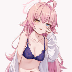This is a pixiv picture whose title is 大人ぽいホシノちゃん.