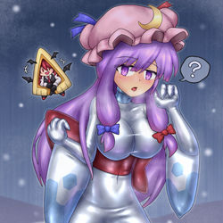 This is a pixiv picture whose title is ユキメノコスウツ パチュリー【pixivリクエスト】.