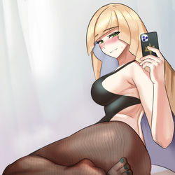 This is a pixiv picture whose title is Lusamine.