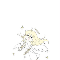 This is a pixiv picture whose title is ☆.