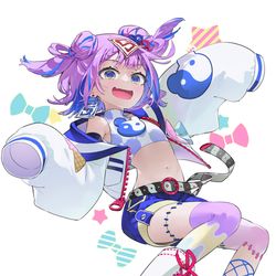 This is a pixiv picture whose title is キョンシーのCiちゃん新キービジュアル.