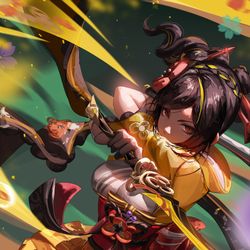 This is a pixiv picture whose title is Chiori.