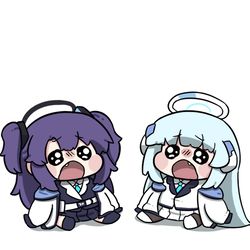 This is a pixiv picture whose title is 노아아아앙 유아아아앙.
