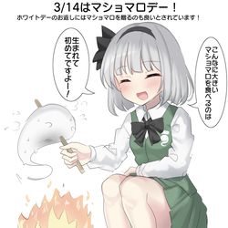 This is a pixiv picture whose title is 3/14はマショマロデー！.