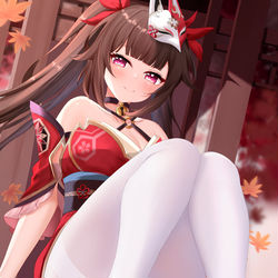 This is a pixiv picture whose title is 花火.