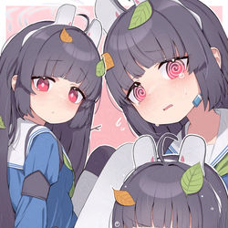 This is a pixiv picture whose title is ミユ.