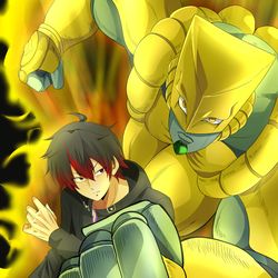 This is a pixiv picture whose title is もしもカゲチヨがスタンド使いだったら。.