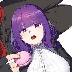 This is a pixiv picture whose title is 食べさせてもらいたいフェルン.