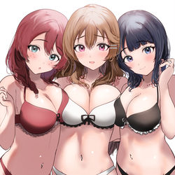 This is a pixiv picture whose title is 虹ヶ咲のお姉さんたち.