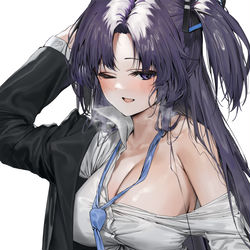 This is a pixiv picture whose title is ユウカ.