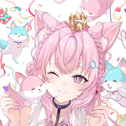 This is a pixiv picture whose title is 2024　こよりちゃんお誕生日おめでとう！.