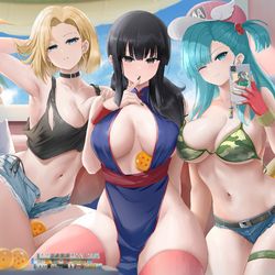 This is a pixiv picture whose title is ドラゴンボール DRAGON BALL.