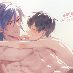 This is a pixiv picture whose title is White Day.