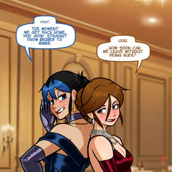 This is a pixiv picture whose title is Uncouth Conversation / 早めに出発しよう。.