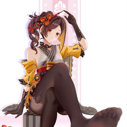This is a pixiv picture whose title is 千 织.